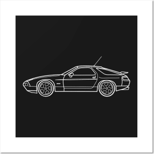 Porsche 928 GTS Posters and Art